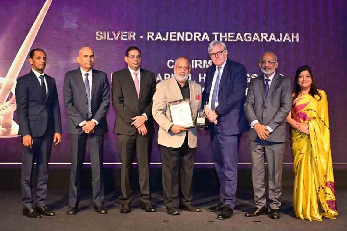 Rajendra Theagarajah recognised with SLID–ACCA silver award for board leadership excellence